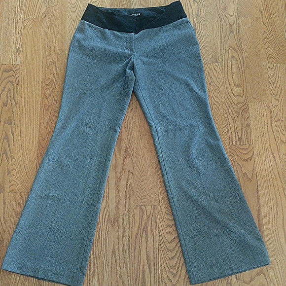 Express Editor Wide Waistband Barely Boot - Picture 2 of 6